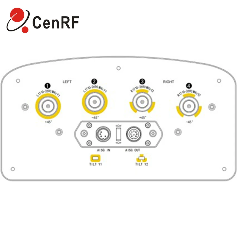 4 Port Loftnet/2H /1,38m